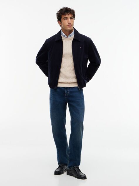 Blue Corduroy Reversible Ivy Jacket  Men