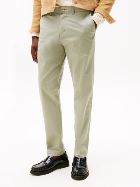 Γκρι Harlem Παντελόνι Chinos Σε Tapered Γραμμή Από Twill  Άνδρες