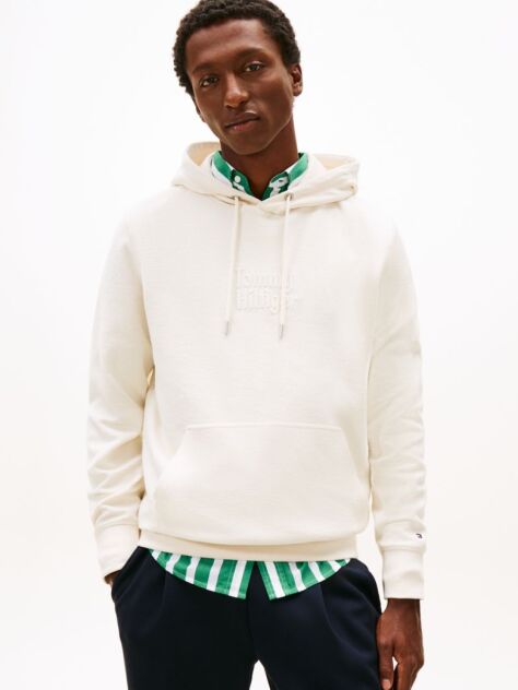 Beige Terry Hoody  Men