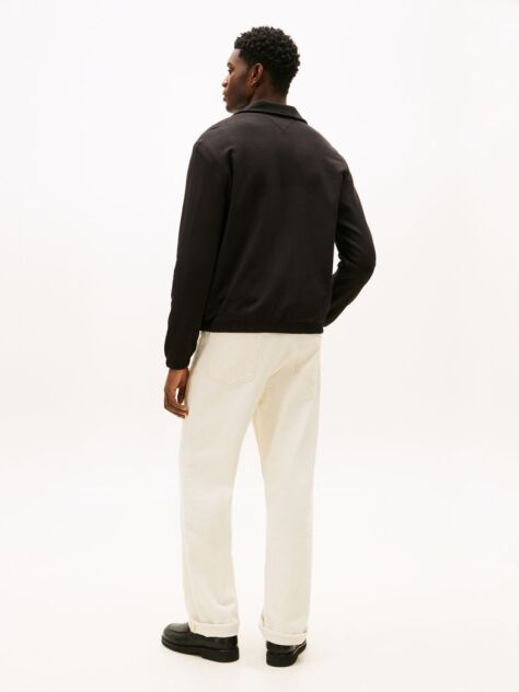 Black Essential Terry Ivy Jacket  Men