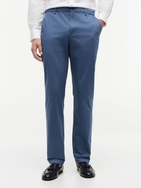 Μπλε Denton Υφασμάτινο Παντελόνι Chinos Σε Slim Ίσια Γραμμή  Άνδρες