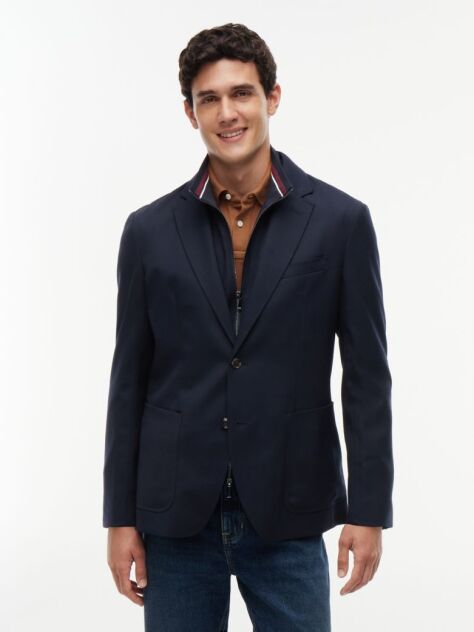 Μπλε New York Blazer Με Τεχνολογία 3 Σε 1   Άνδρες
