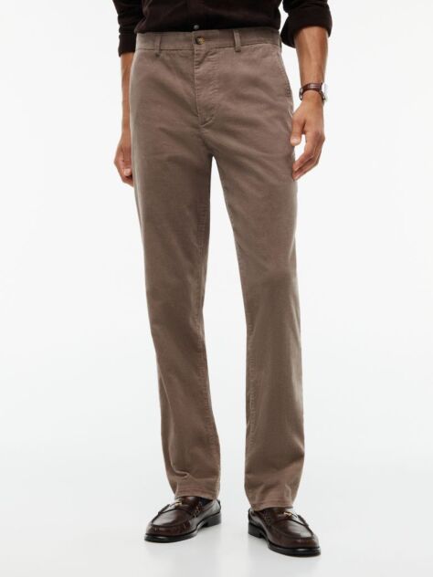 Μπεζ Denton Κοτλέ Παντελόνι Chinos Σε Slim Ίσια Γραμμή  Άνδρες