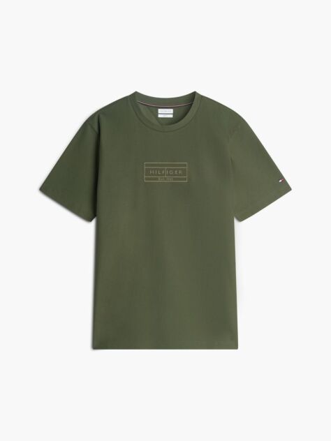 Πράσινο T-Shirt Με Λογότυπο  Άνδρες