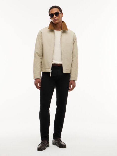 Black Bleeker Slim Black Jeans  Men