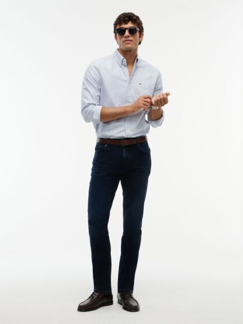Blue Bleeker Slim Jeans  Men