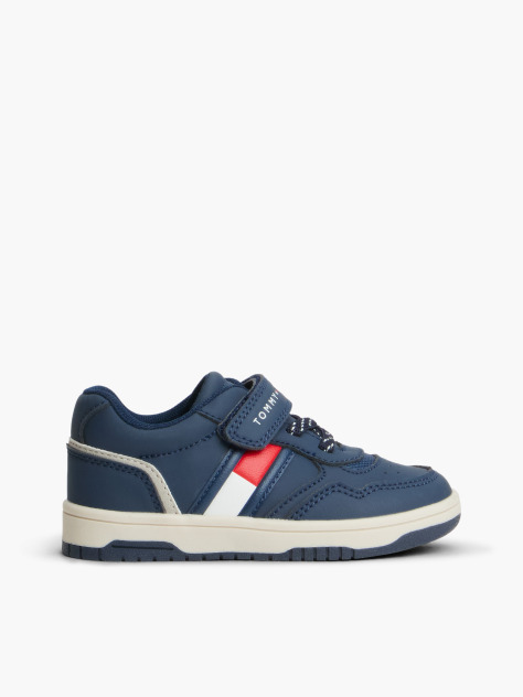 Μπλε Sneakers Με Tonal Σημαία  Παιδί Unisex
