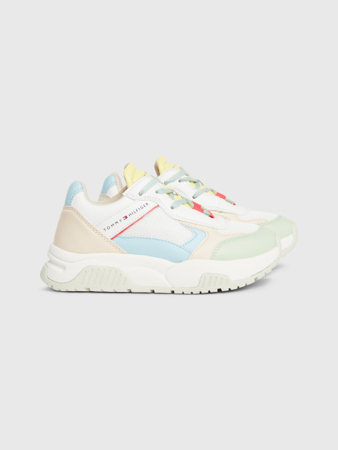 Multi LOW CUT LACE-UP SNEAKER  Girls