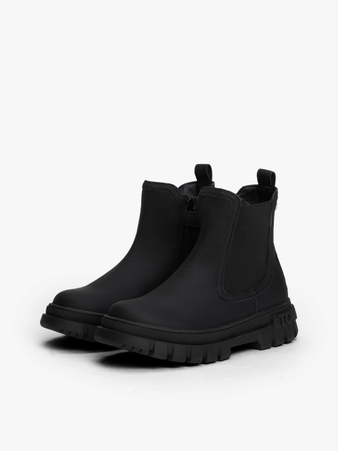 Black Flag Cleat Chelsea Boots  Kids Unisex