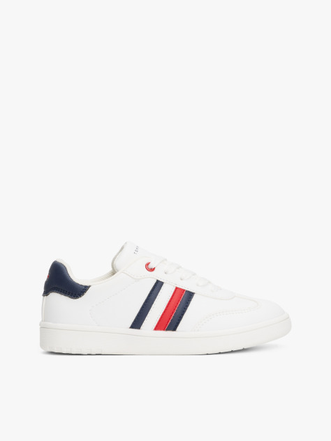 Άσπρο Sneakers Με Σχέδιο Σημαία  Παιδί Unisex