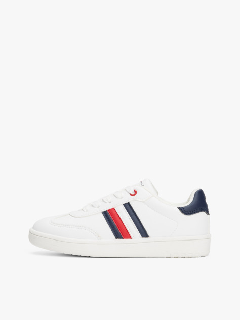 Άσπρο Sneakers Με Σχέδιο Σημαία  Παιδί Unisex