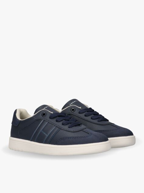 Blue Tonal Flag Sneakers  Kids Unisex
