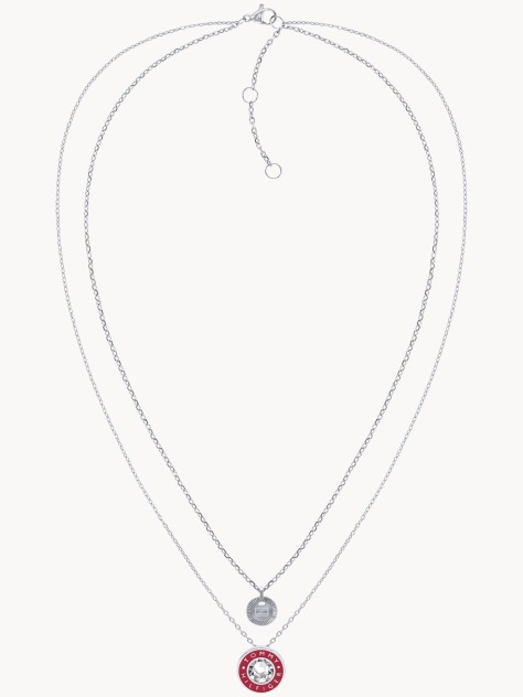 Multi Layered Enamel Necklace  Women
