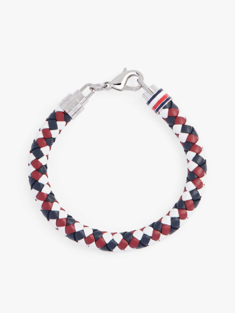 Multi Braided Leather Bracelet  Men