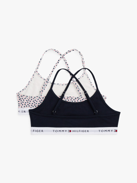 Multi Σετ 2 Bralettes Με Χιαστί Τιράντες Και Σχέδιο  Κορίτσια