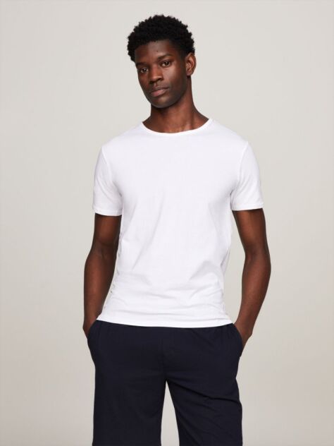 White 3-Pack Premium Essential Stretch T-Shirts  Men