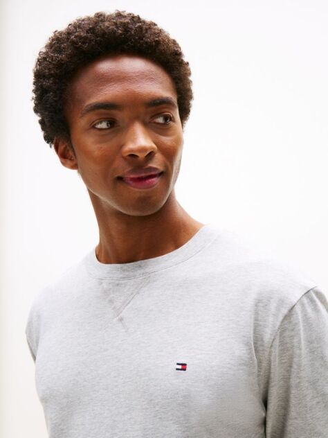 Grey Flag Embroidery Lounge Sweatshirt  Men