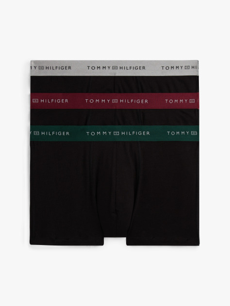 Multi 3-Pack Metallic Logo Trunks Gift Set  Men
