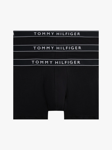 Black 3-Pack Trunks  Men