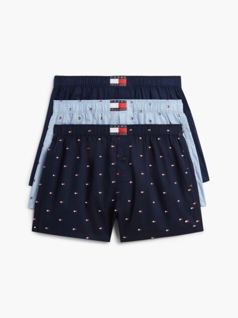 Multi 3-Pack Heritage Logo Poplin Boxer Shorts  Men
