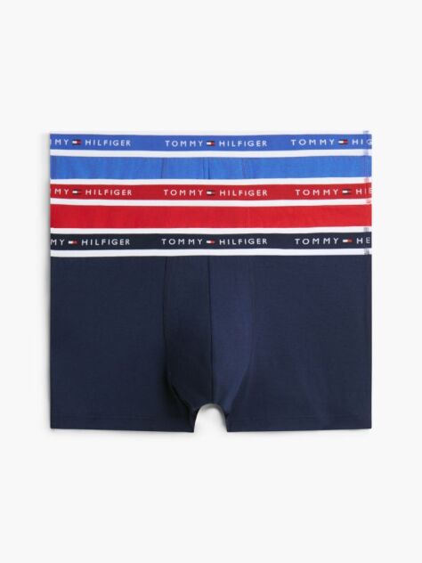 Multi 3-Pack Signature Logo Waistband Trunks  Men