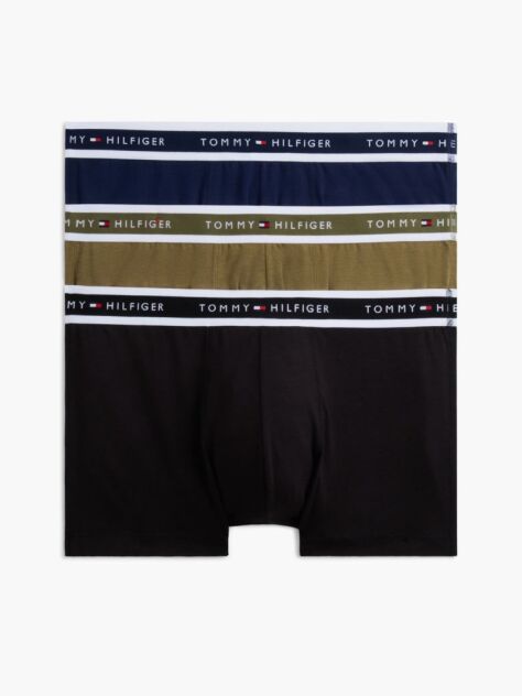 Multi 3-Pack Signature Logo Waistband Trunks  Men