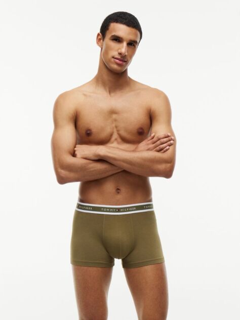 Multi 3-Pack Signature Logo Waistband Trunks  Men