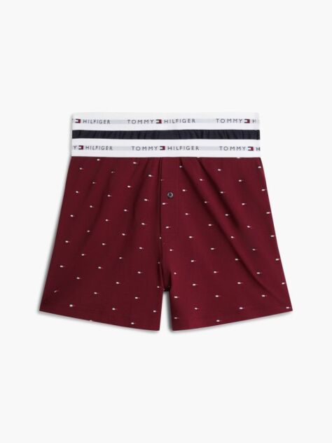 Multi 2-Pack Signature Logo Print Loose Boxer Shorts  Men