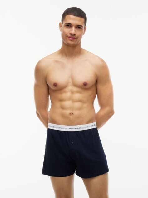 Multi 2-Pack Signature Logo Print Loose Boxer Shorts  Men