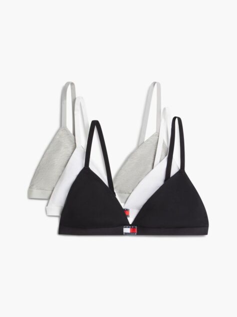 Multi 3-Pack Heritage Logo Triangle Bras  Women