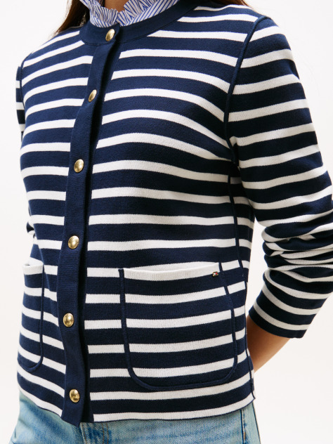Multi Jersey Strech Reversible Cardigan  Women