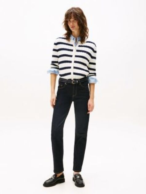 Blue Classics Mid Rise Straight Jeans  Women
