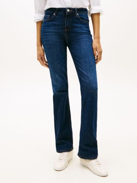 Μπλε Τζιν Σε Bootcut Γραμμή Με Κανονική Μέση  Γυναίκες