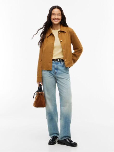 Yellow Fine Cable Knit Jumper  Women