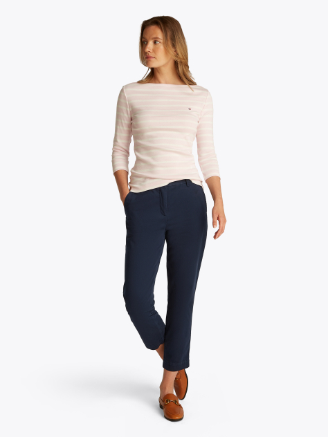 Μπλε Slim Παντελόνι Chinos  Γυναίκες