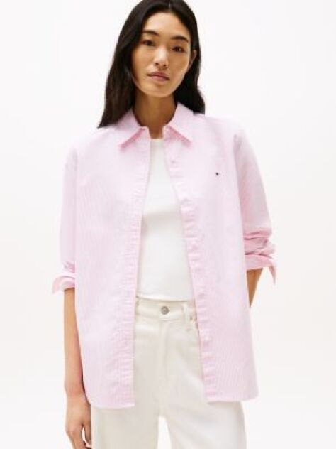 Multi Relaxed Fit Oxford Shirt  Women