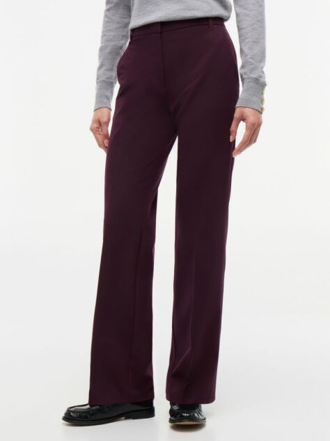 Κόκκινο Slim Παντελόνι Σε Bootcut Γραμμή  Γυναίκες