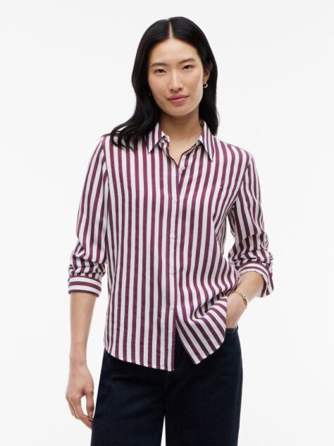 Multi Regular Fit Stripe Shirt  Women