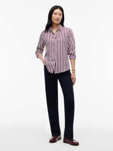 Multi Regular Fit Stripe Shirt  Women