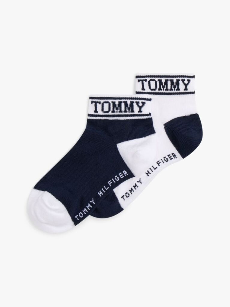 Multi 2-Pack Logo Ankle Socks  Kids Unisex