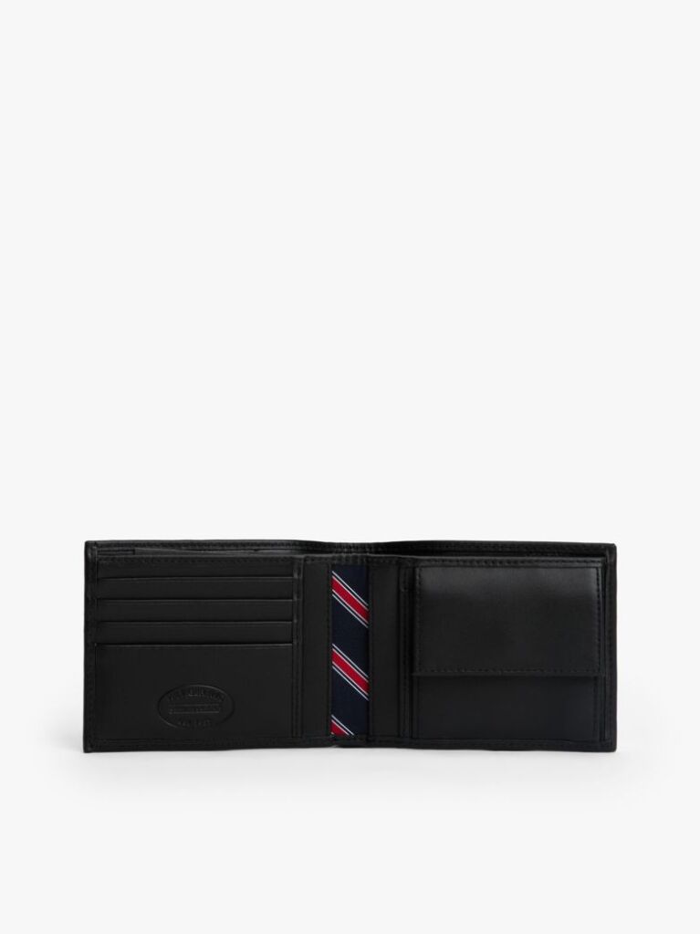 Black FLAG WALLET AND KEY FOB SET  Men