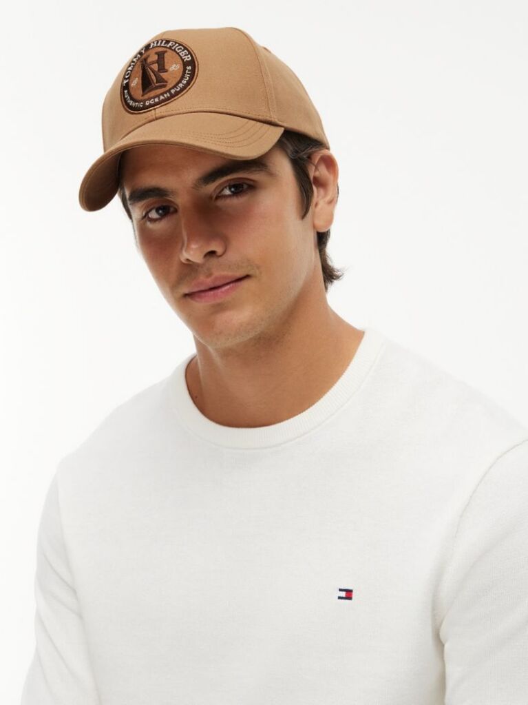 Καφέ Καπέλο Baseball Six-Panel Με Λογότυπο  Άνδρες