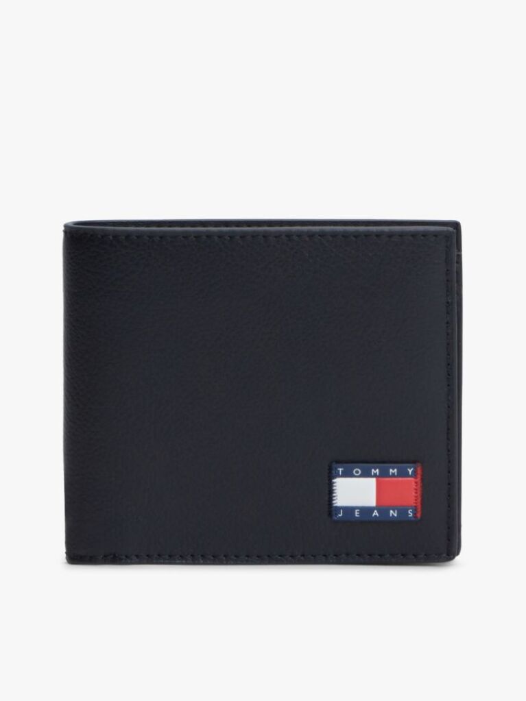 Black Heritage Wallet With Leather  Men