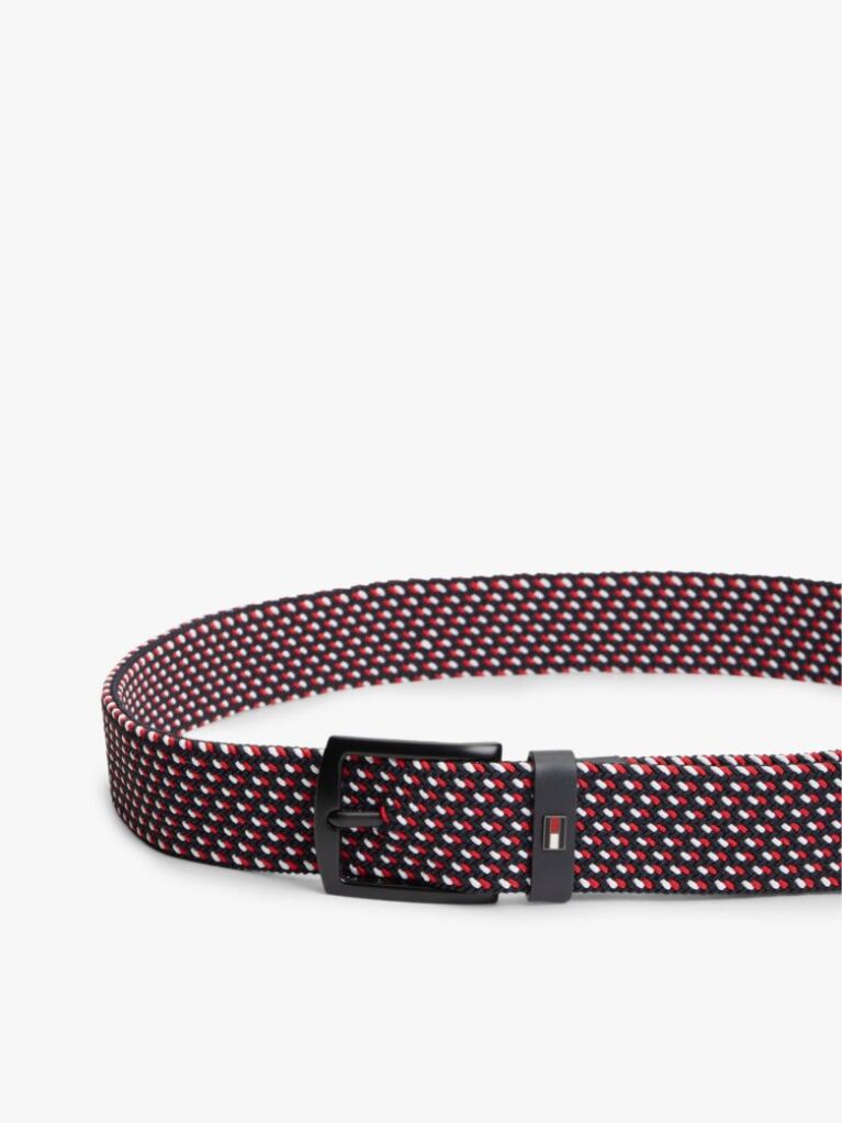 Multi Denton Braided Webbing Elastic Belt  Men