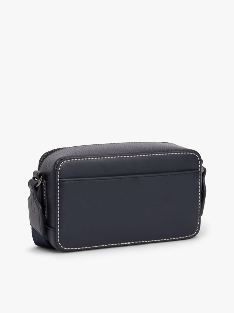 Blue Micro Flag Texture Camera Bag  Men