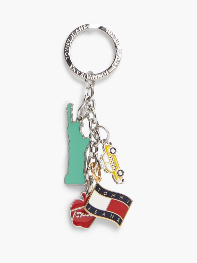 Multi Logo Multi Charm Key Fob  Men