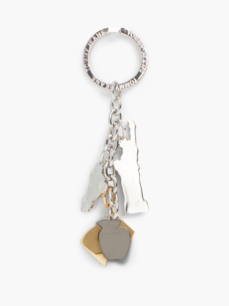 Multi Logo Multi Charm Key Fob  Men