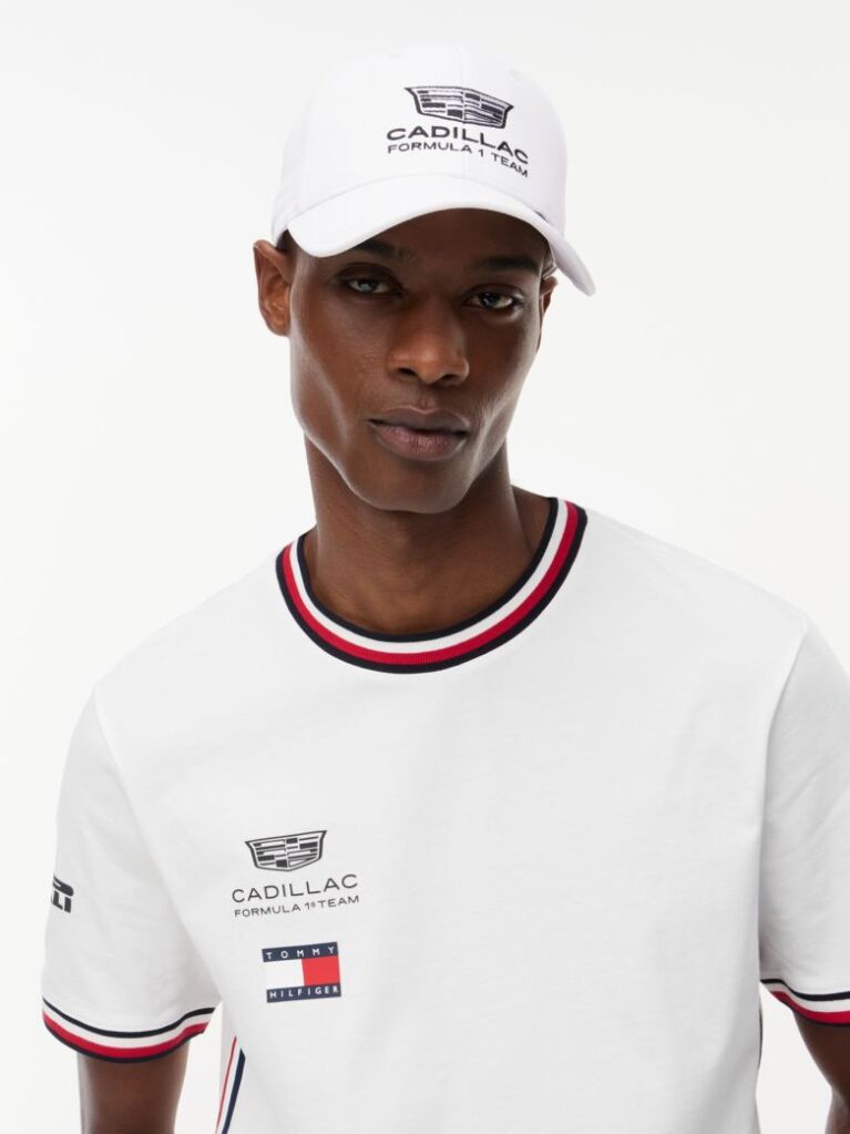 Άσπρο TH x Cadillac Formula 1® Team Bottas 77 Καπέλο Baseball  Unisex