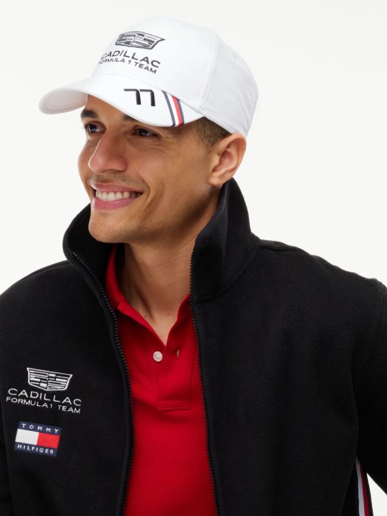Άσπρο TH x Cadillac Formula 1® Team Bottas 77 Καπέλο Baseball  Unisex