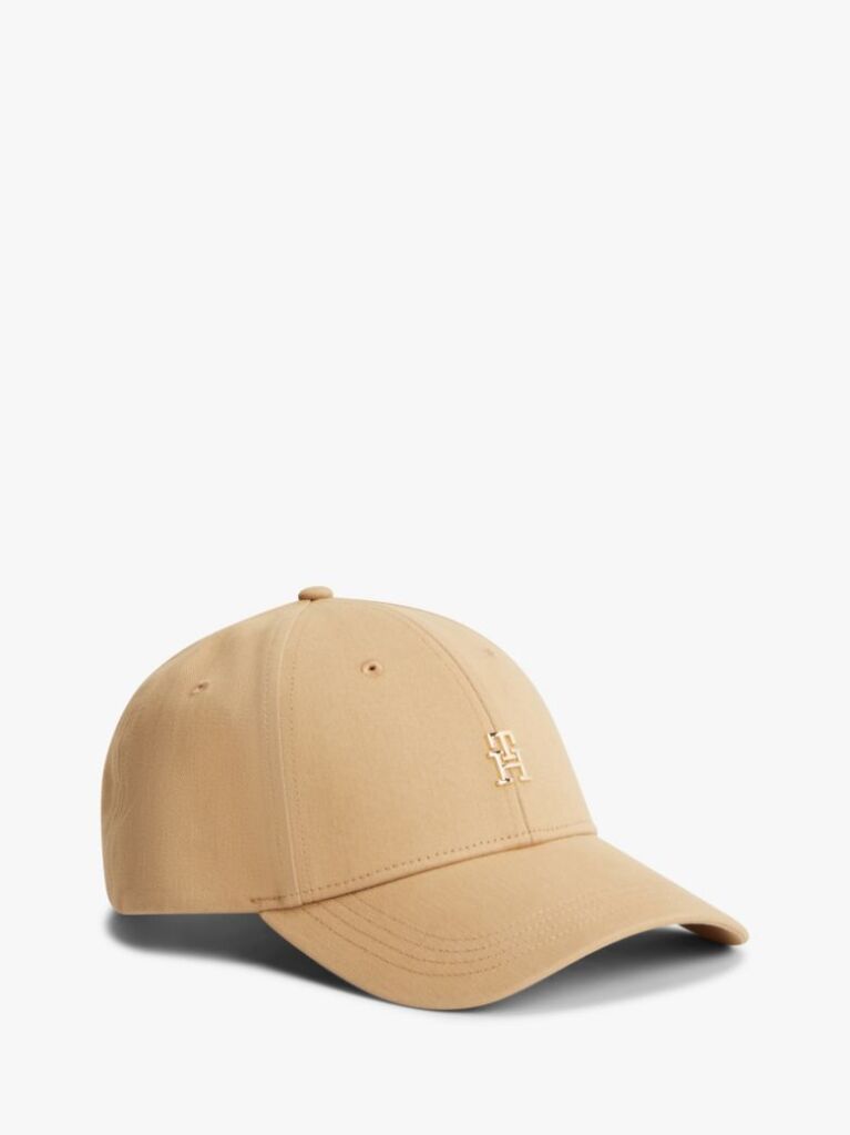 Beige Chic TH Monogram Baseball Cap  Women